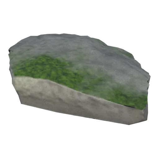 Flat stone